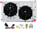3 Row Aluminum Radiator with Fan Shroud Assembly A101