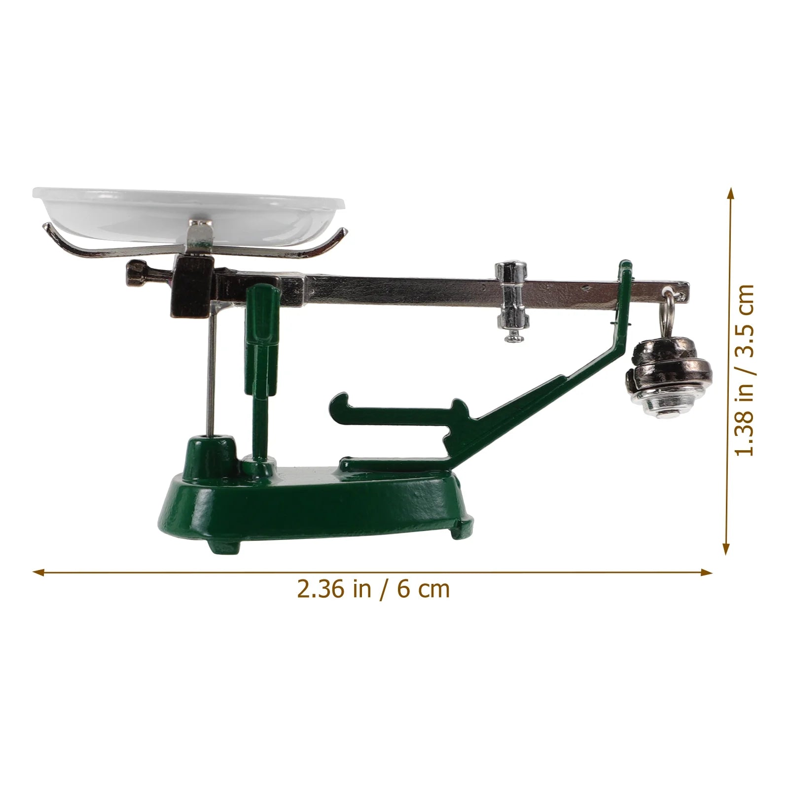 Vintage Metal Mini Balance Scale Decoration Y5833