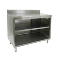 Stainless Steel Cabinet with Backsplash L256