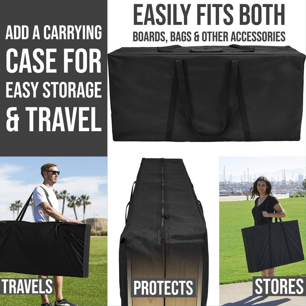 Cornhole Board Set with Carrying Case I1181