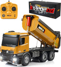 1/14 Scale Metal RC Dump Truck Toy with LED Lights O5568