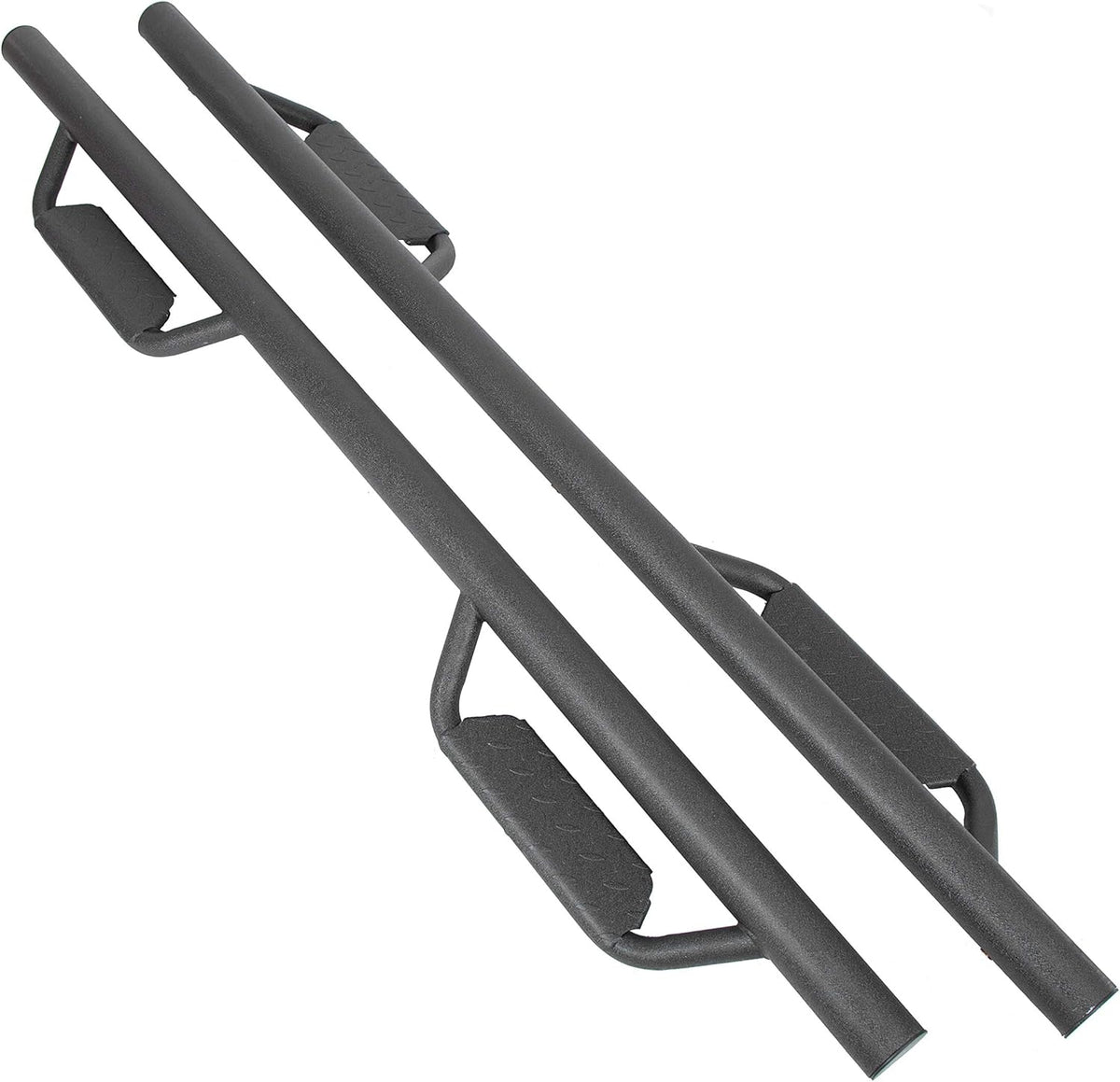 Matte Black Running Board Side Steps for Toyota Tacoma Double/Crew Cab 2005-2021 H394226