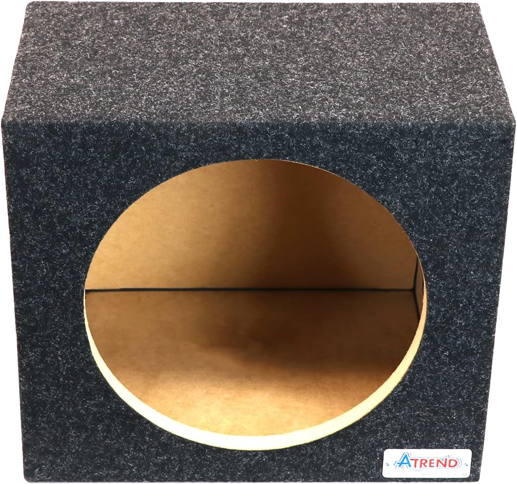 12" Single Sealed Subwoofer Enclosure, Pack of 2 E42959