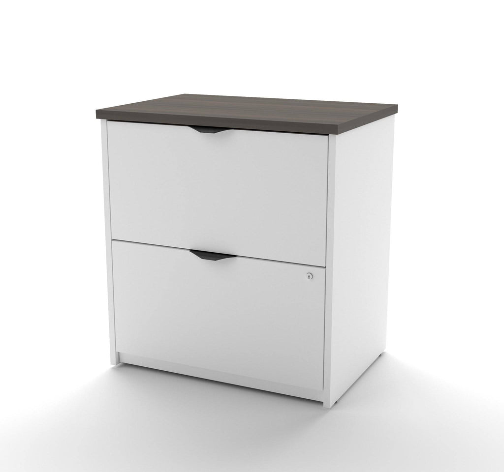 White U-Shaped Workstation Q963296