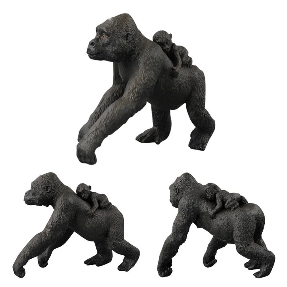 Simulation Gorilla Wild Animal Action Figure V5647