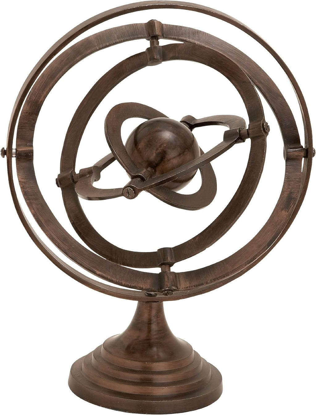 Aluminum Armillary with Nautical Maritime Decor R360946