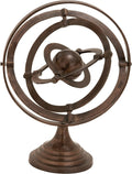 Aluminum Armillary with Nautical Maritime Decor R360946
