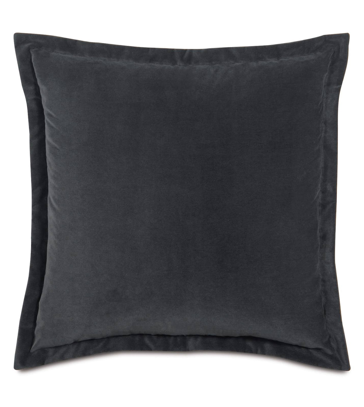 Charcoal Polyester Zip Sham B1038