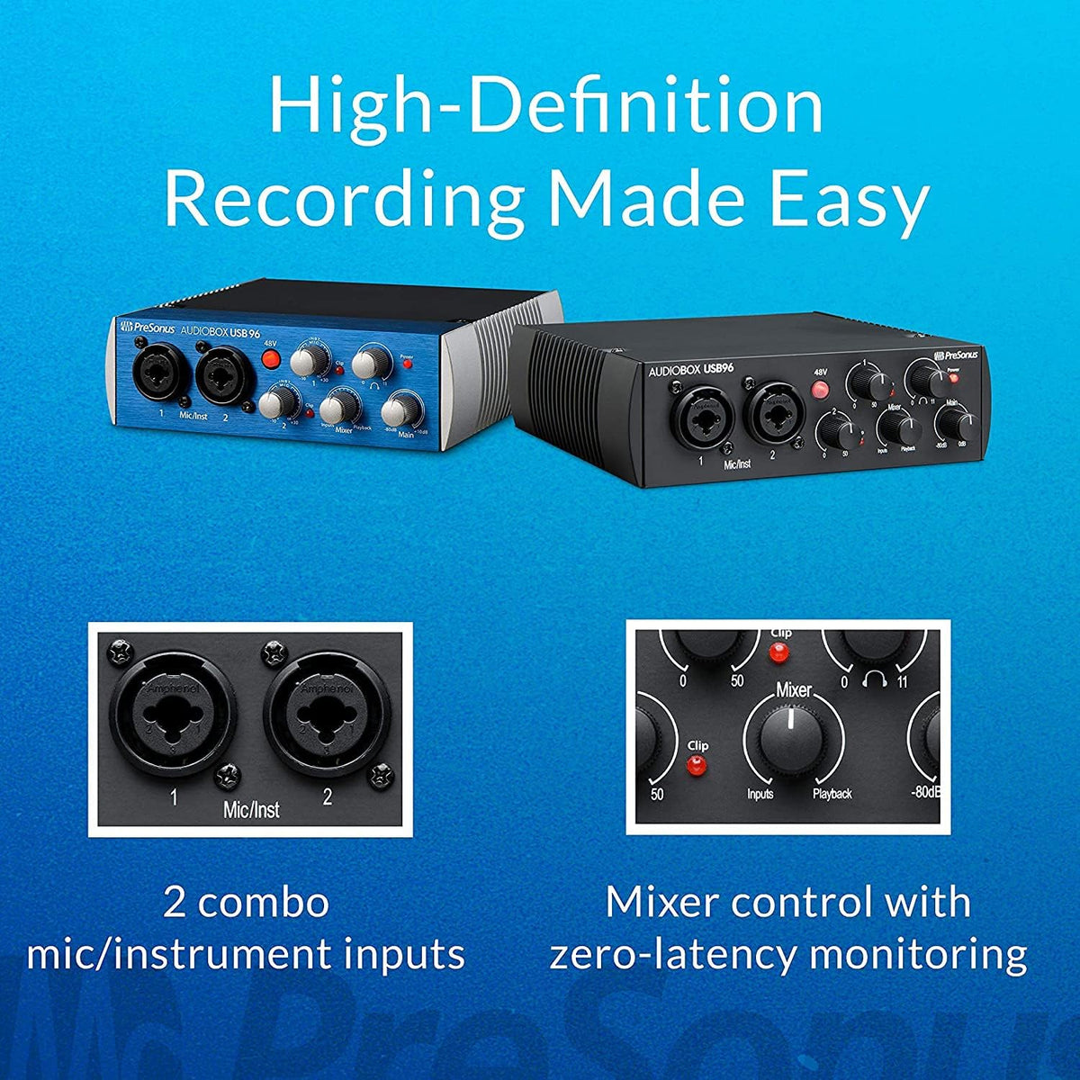 USB 96 AudioBox Recording Software I311879