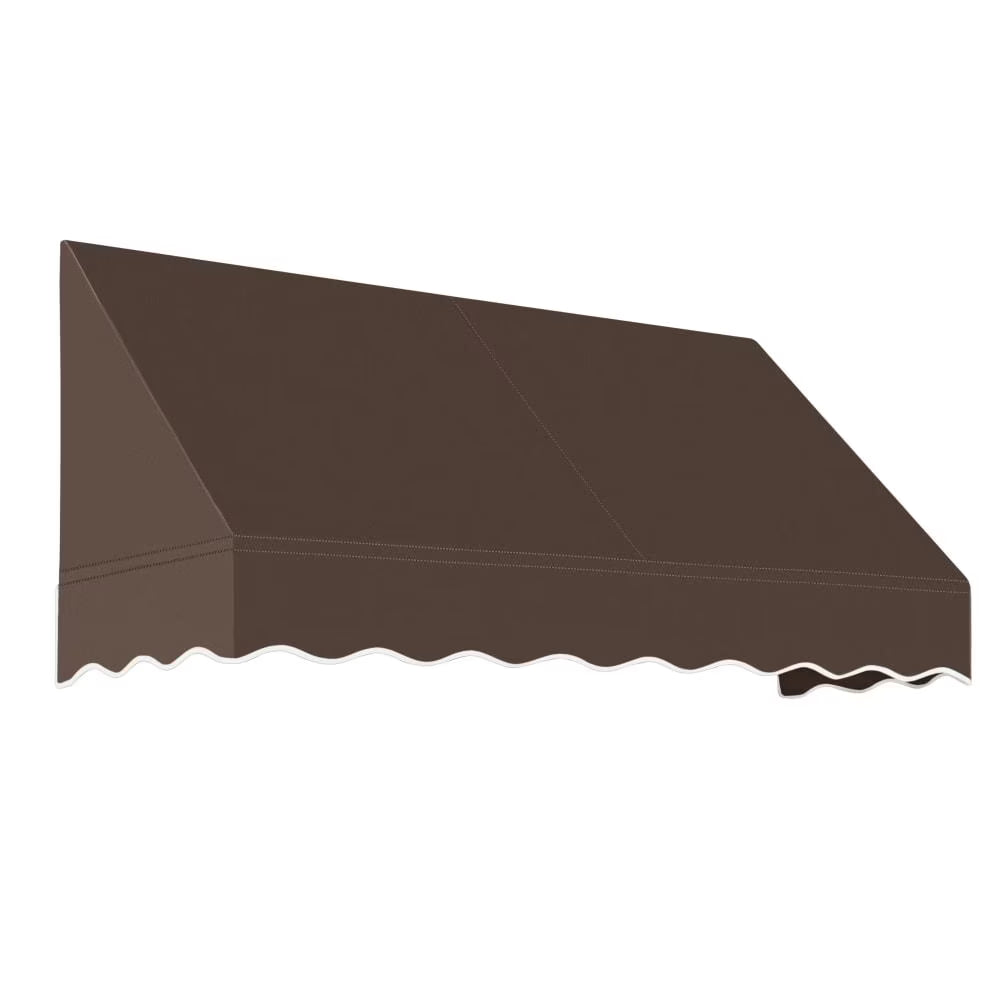 Brown Acrylic Fixed Awning V514125