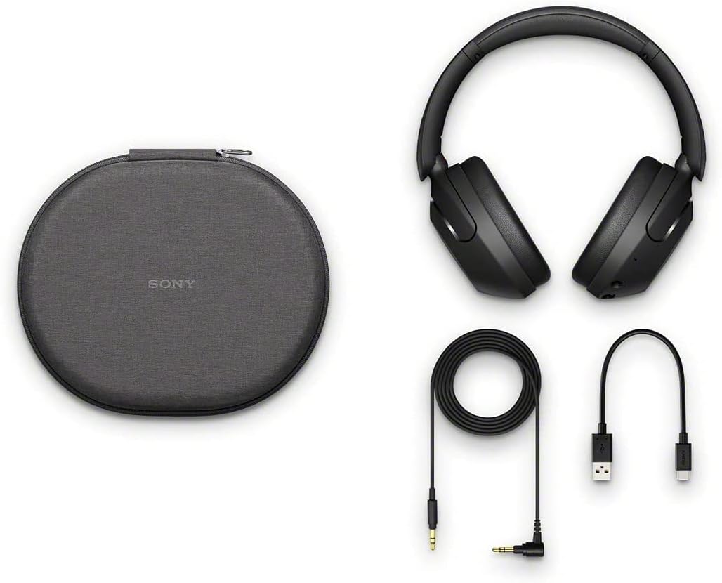 Wireless Bluetooth Over The Ear Headset with Microphone Extra Bass Noise Cancelling Headphones C7232
