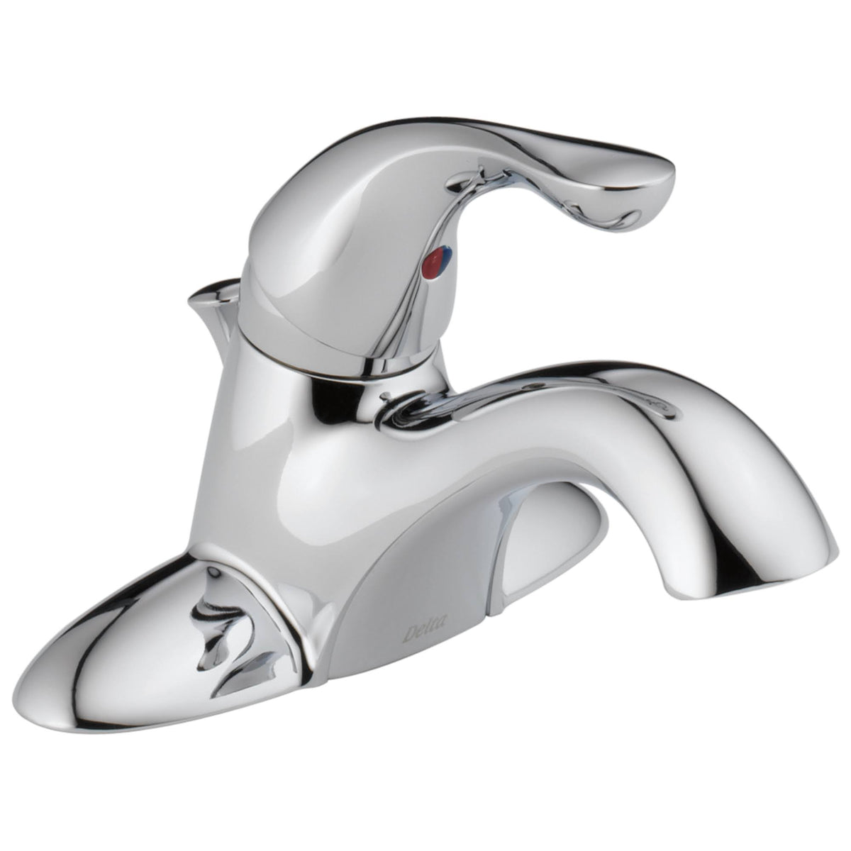 Single Handle Centerset Bathroom Faucet Chrome Y7663