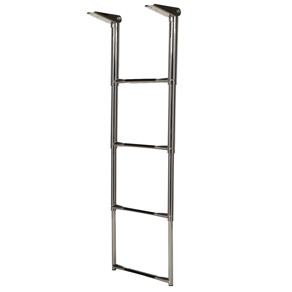 4 Step Folding Ladder Stainless Steel H353
