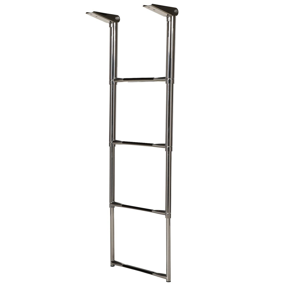 4 Step Folding Ladder Stainless Steel H353