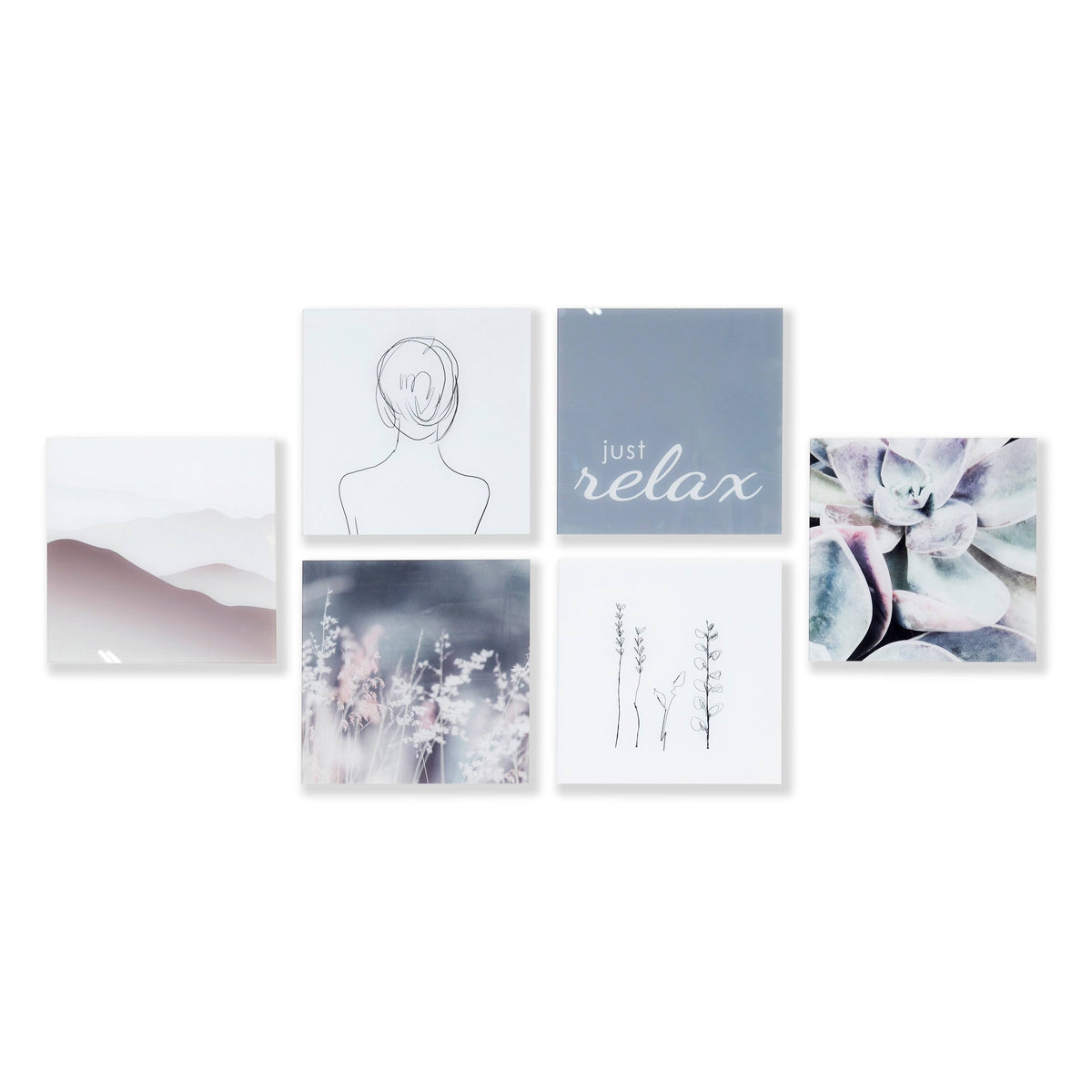 Assorted Floating Acrylic Set X3519