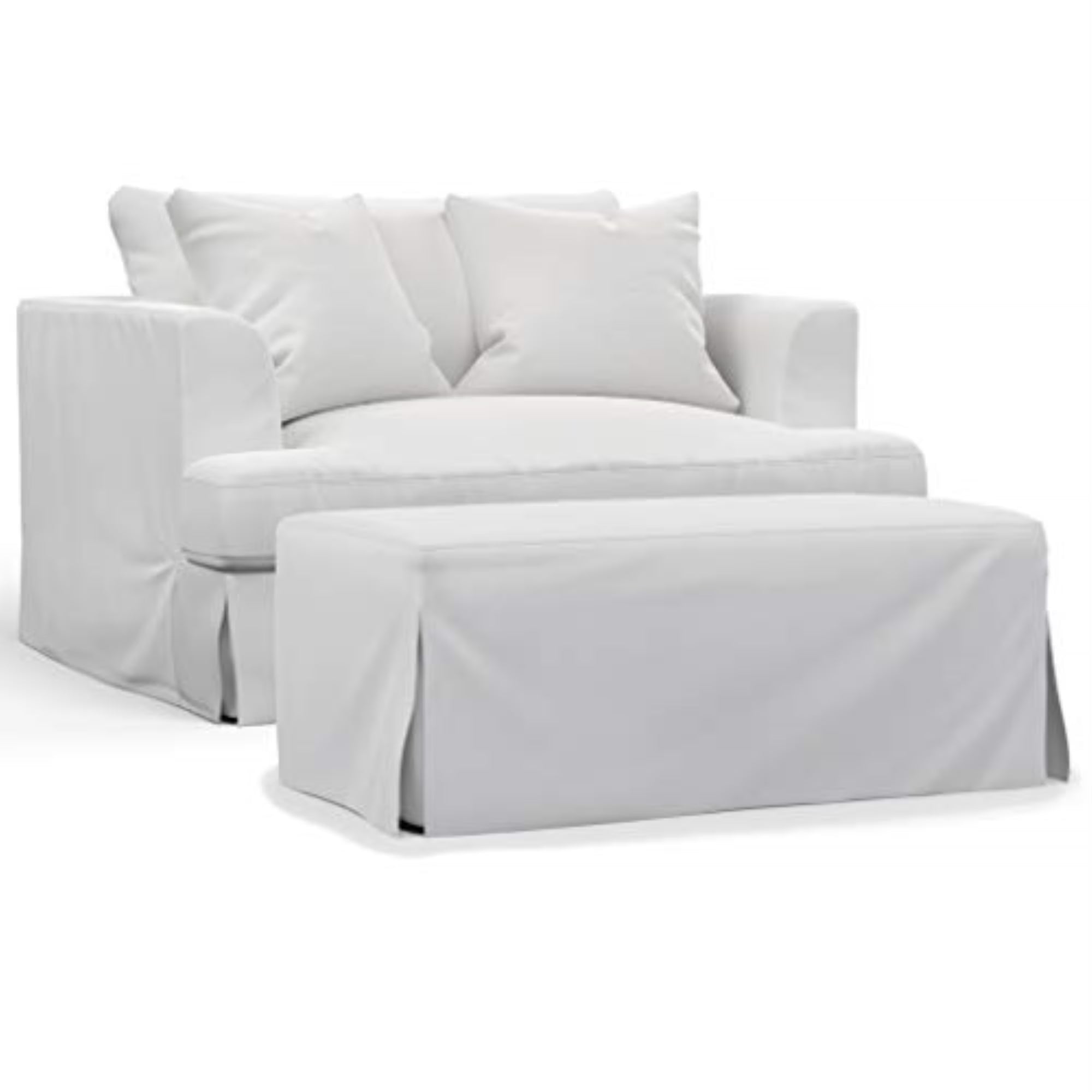 Replacement Slipcover Only for Chair and A Half with Ottoman P925067