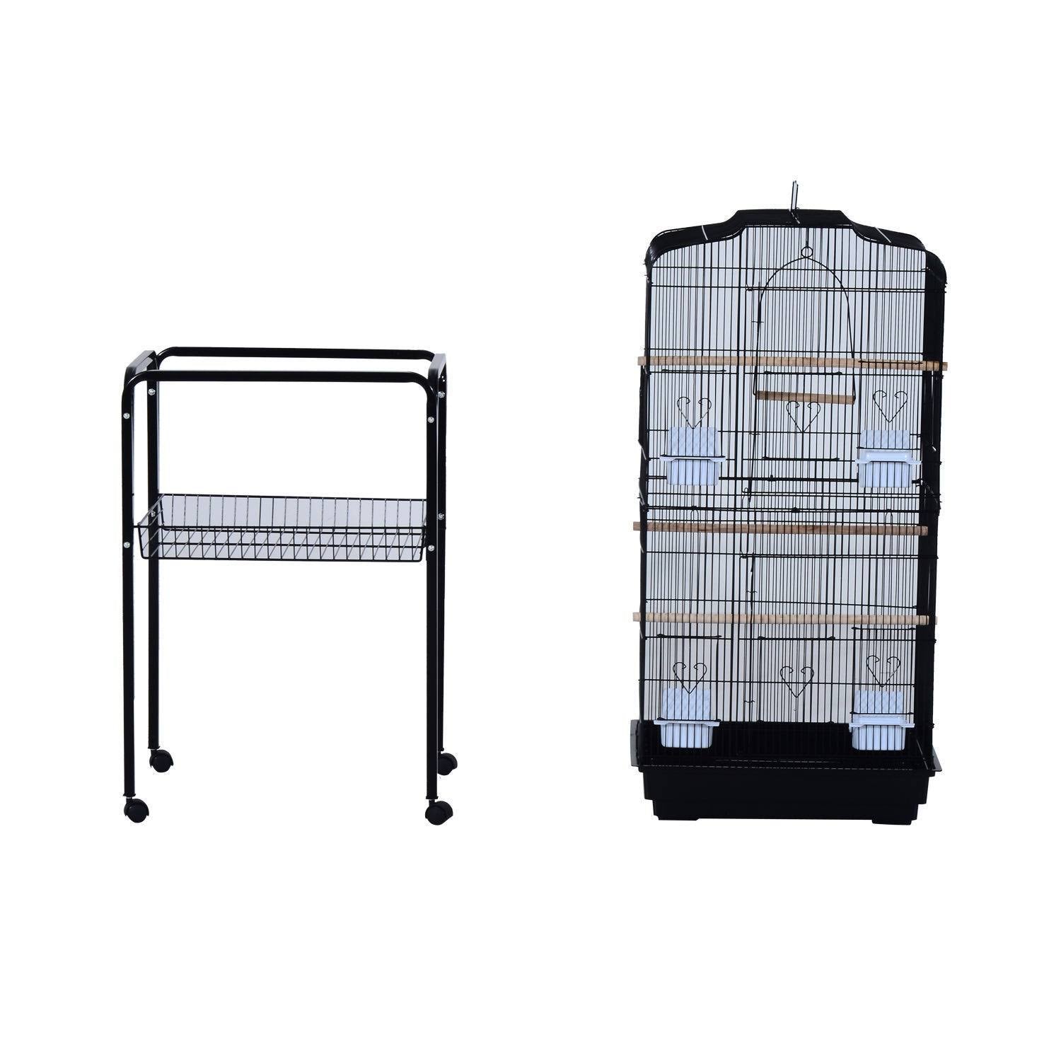 Black Bird Cage D70100