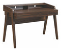 Walnut Writing Desk with Outlet S633
