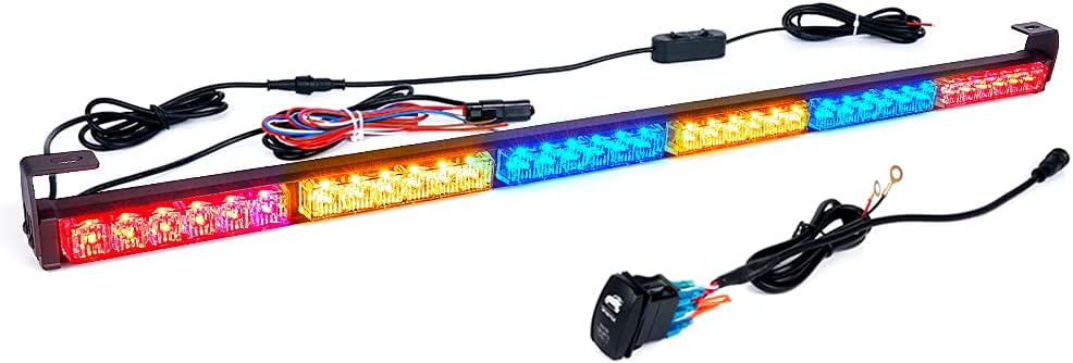 36 Rear LED Chase Light Bars with Strobe Brake Reverse Light U1888