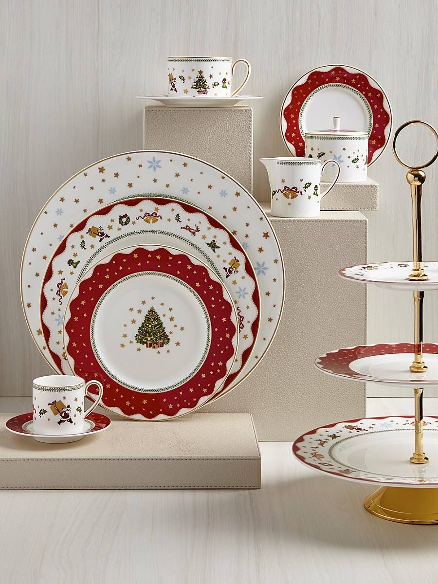 Set of 4 Dessert Plate D682619