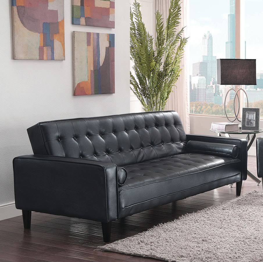Black Sofa Bed L548935