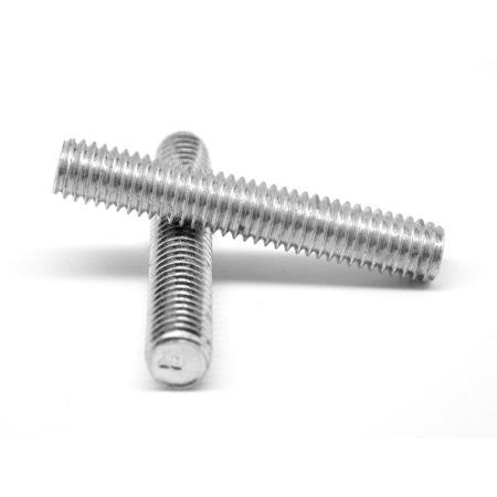 1/4 inch-20 x 6' UNC Coarse Thread A307 Grade A All Thread Rod Low Carbon Steel Plain Finish Pk 50 A79449