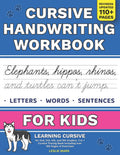Cursive Handwriting Workbook for Kids: 3 in 1 Cursive Tracing Book, over 100 Pages (Paperback) F847