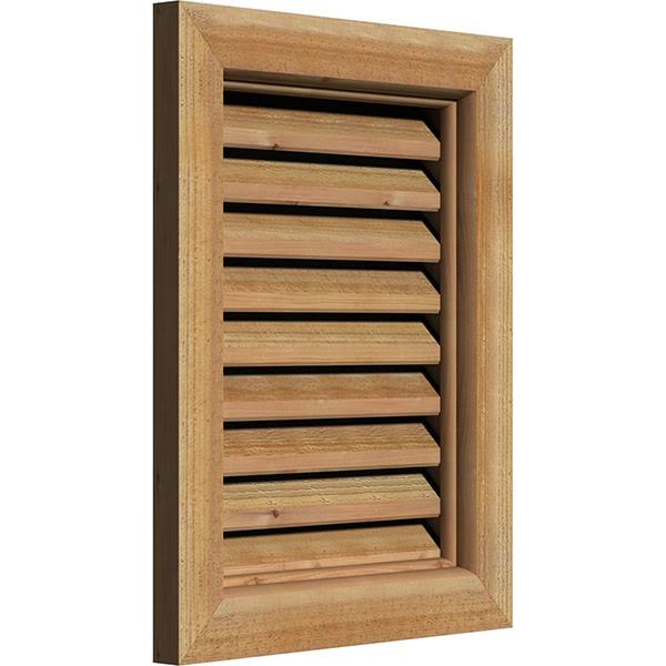 Unfinished Vertical Gable Vent C63252