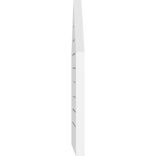 Peaked Top Surface Mount PVC Gable Vent G21859
