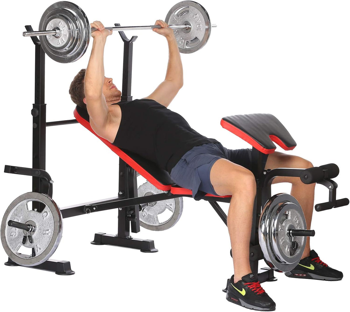 Adjustable Olympic Weight Bench S954