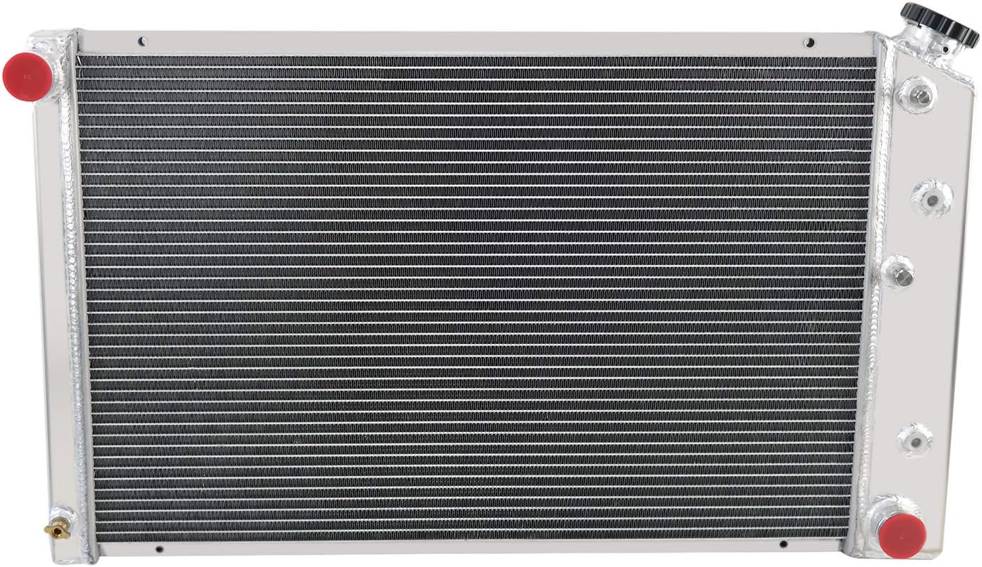 3 Row All Aluminum Radiator with 2X12" Fans Shroud and Relay V458990