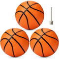 3 Packs 4.7 Inch Mini Inflatable Plastic Basketballs Toy N447424