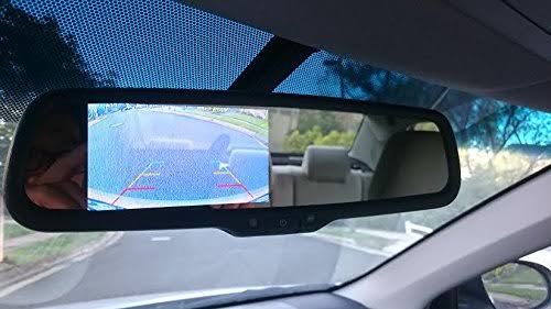 Backup Camera with Tailgate Handle for Universal Monitors RCA Black J9894