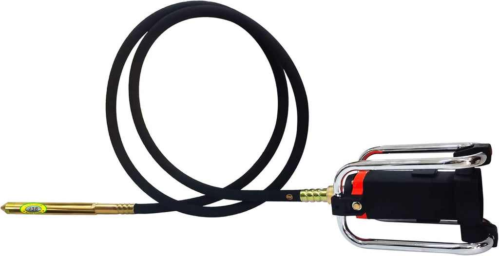 Concrete Vibrator 2HP 110V 16,000VPM Handheld with Shaft Rod 4.5m R443