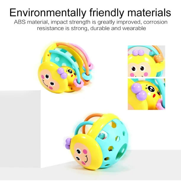 Sensory Teether Toy Silicone Rattle Ball Y421400