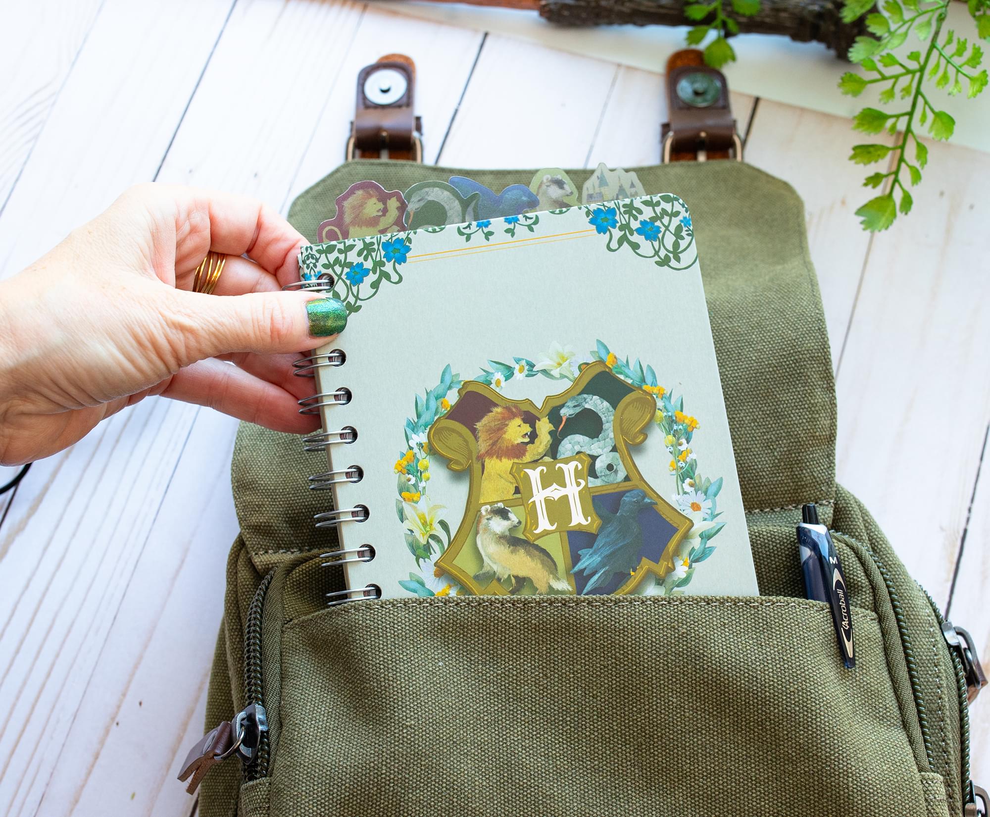 5-Tab Spiral Notebook With 75 Sheets D848283