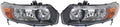 Honda Civic Headlight Assembly Pair Driver and Passenger Side M9724