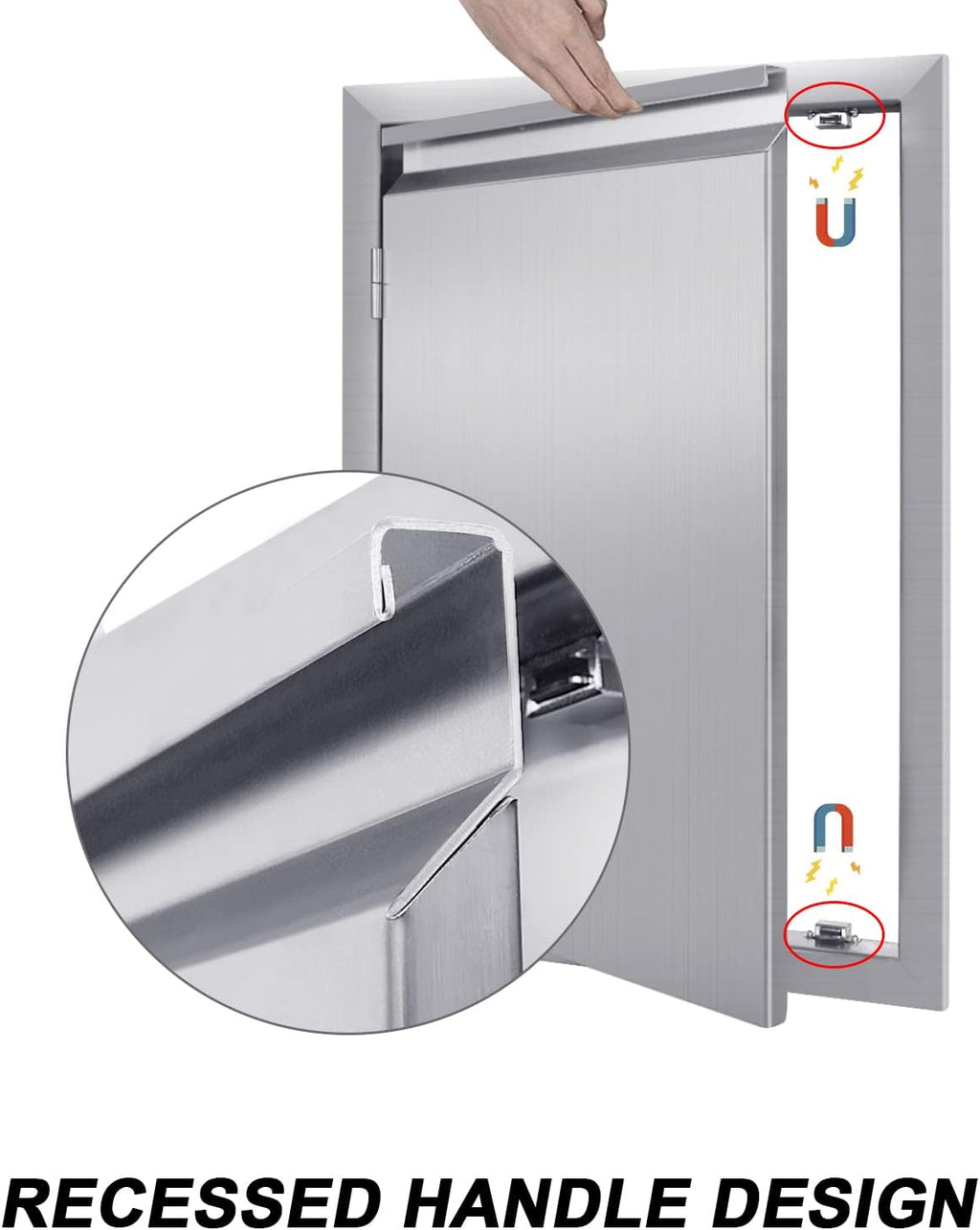 304 Stainless Steel BBQ Access Door E978