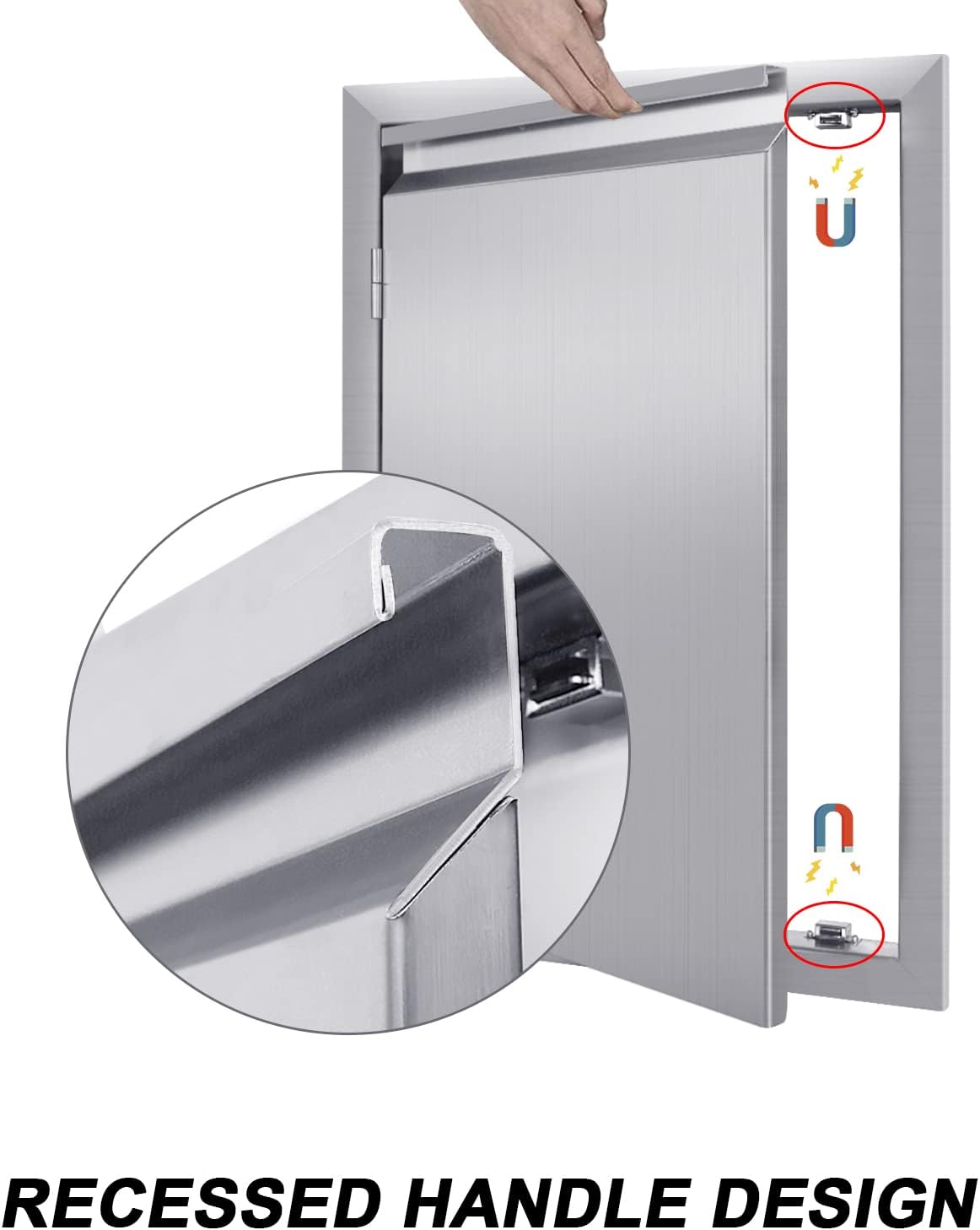 304 Stainless Steel BBQ Access Door E978