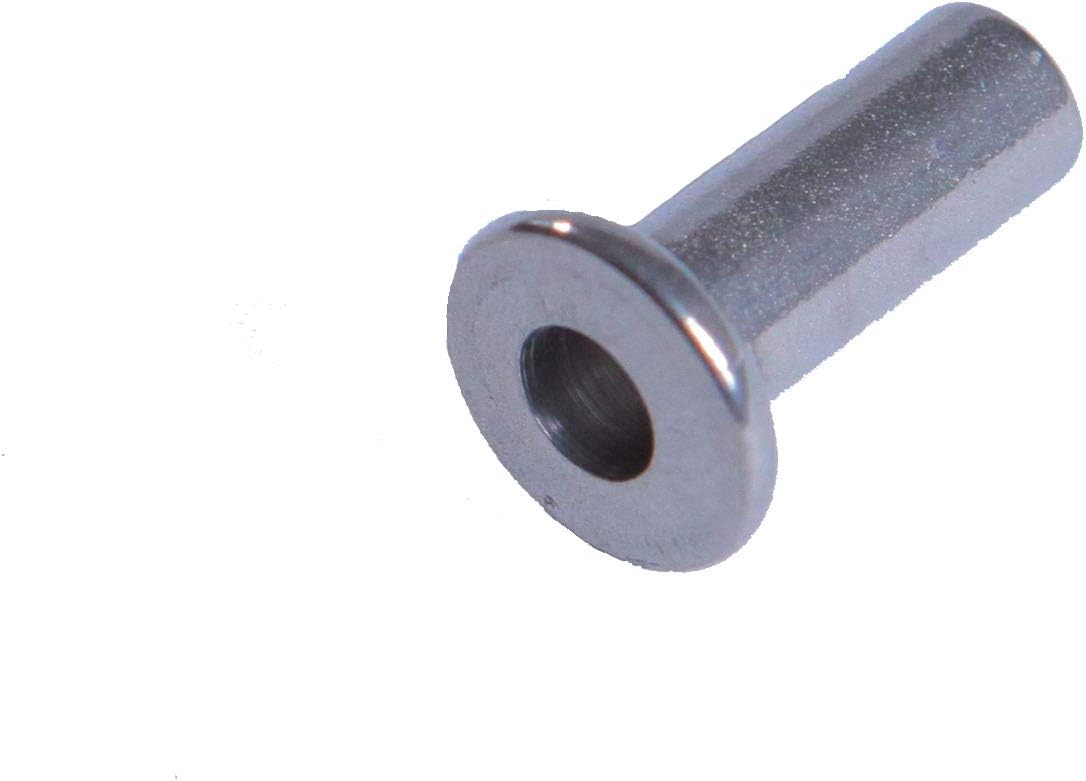 Stainless Steel Protector Sleeves for Wood and Composite Posts for 1/8, 5/32 or 3/16 Cables (Lot of 100) E828261
