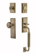 Antique Brass Entry Set E8563