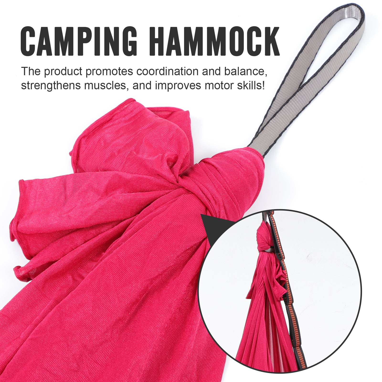 Hammock Chair Hanging Swing Outdoor Camping Lounger R13763