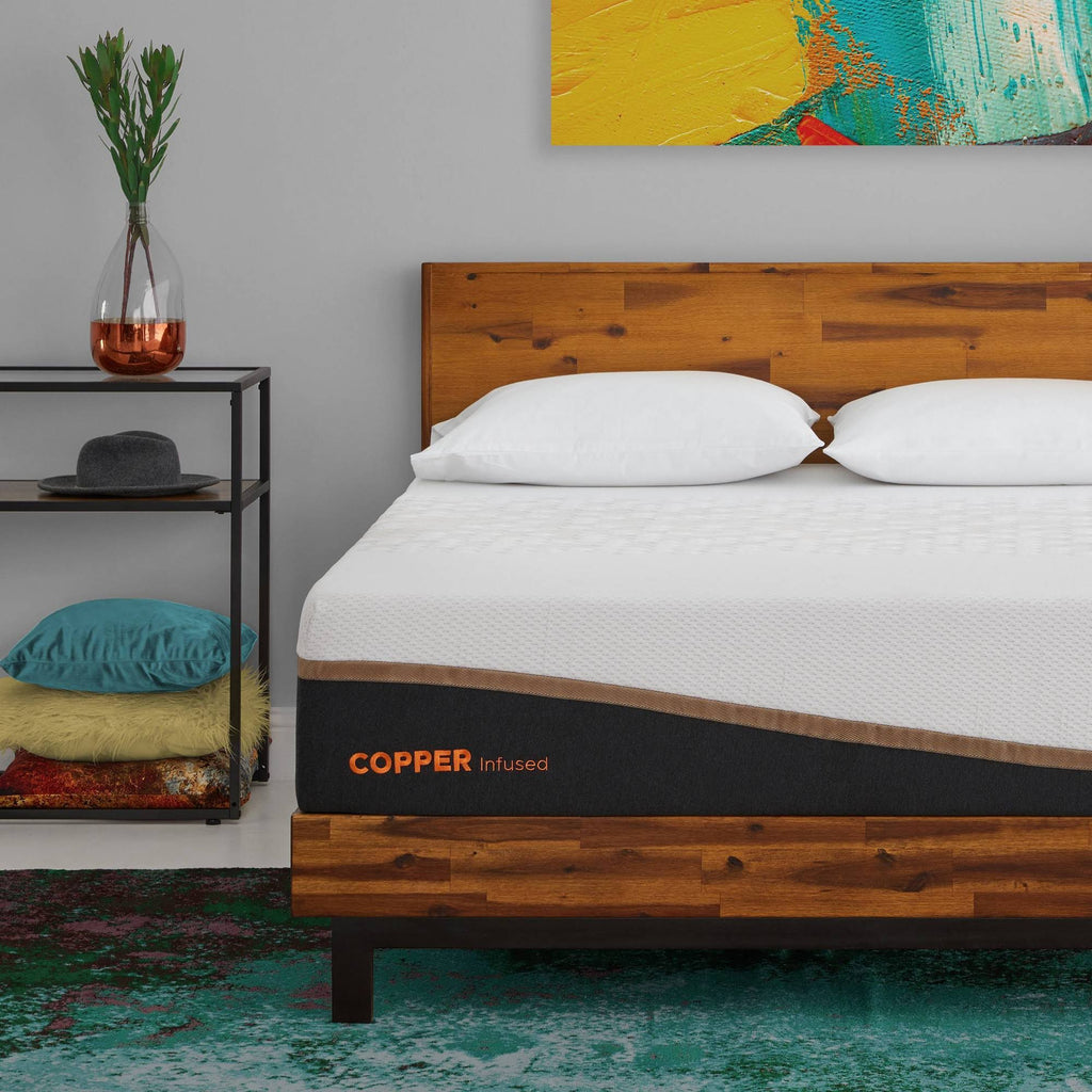 Twin XL Copper Infused Cooling Memory Foam Mattress N873283