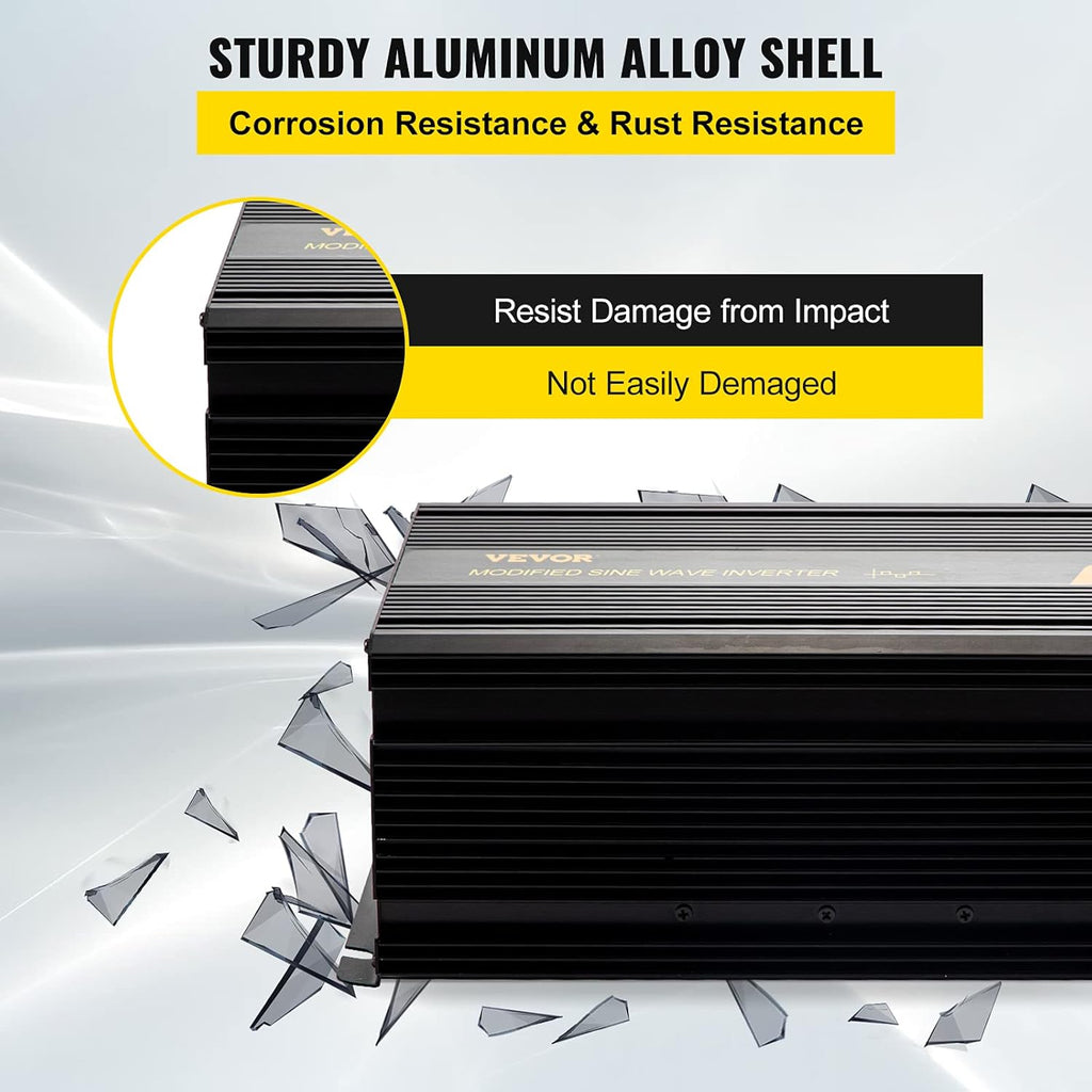 3600W Modified Sine Wave Power Inverter with LCD Display Z28692