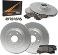 Max Brakes Geomet OE Rotors with Carbon Ceramic Pads U87601