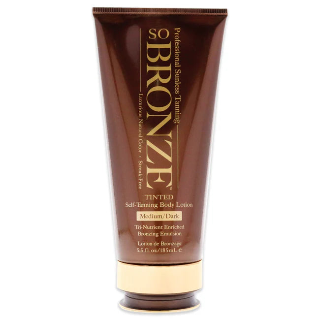 Medium to Dark Sunless Tanning Body Lotion 5.5 oz N6112