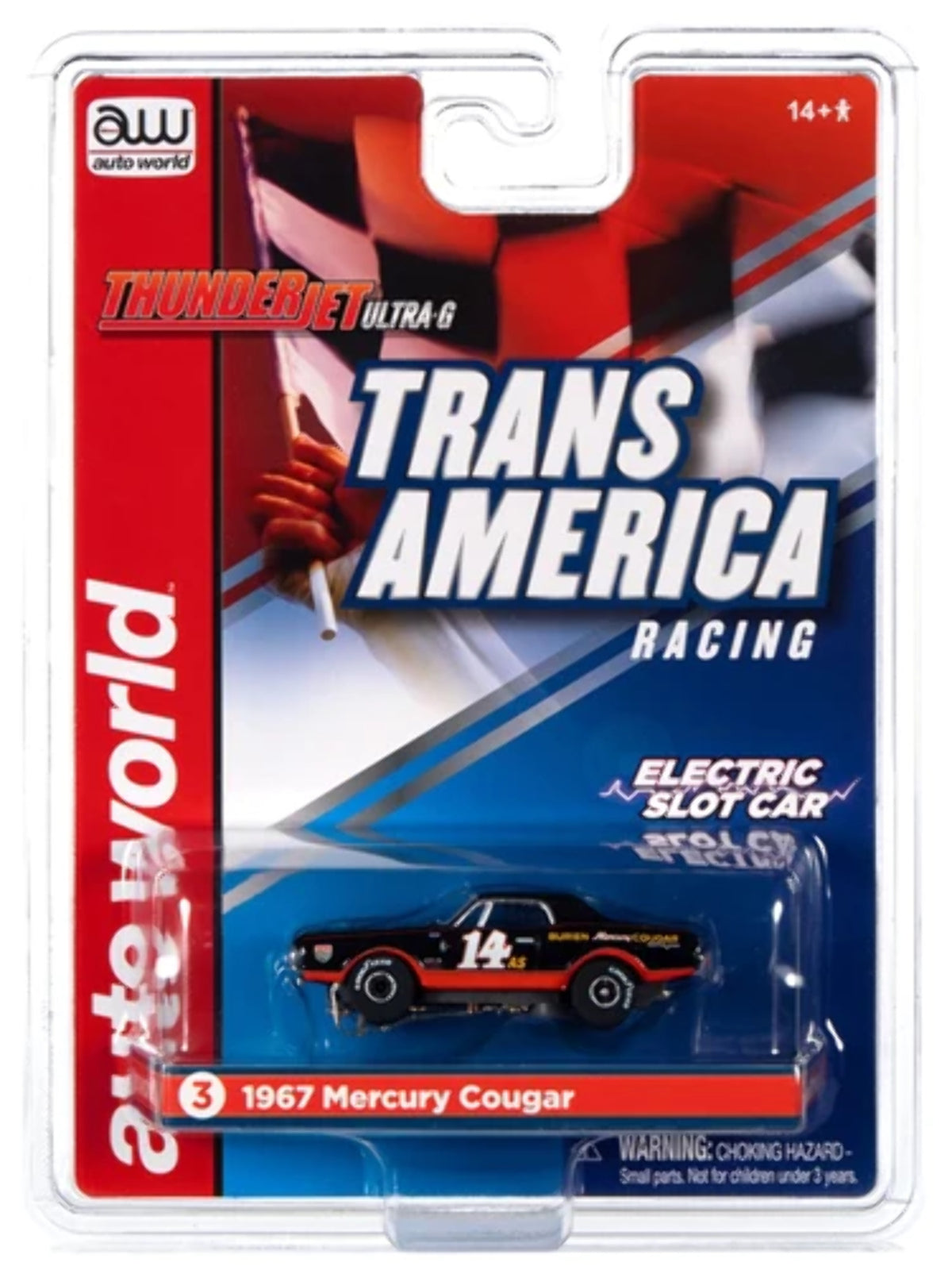 1967 Mercury Cougar HO Scale Slot Car U282