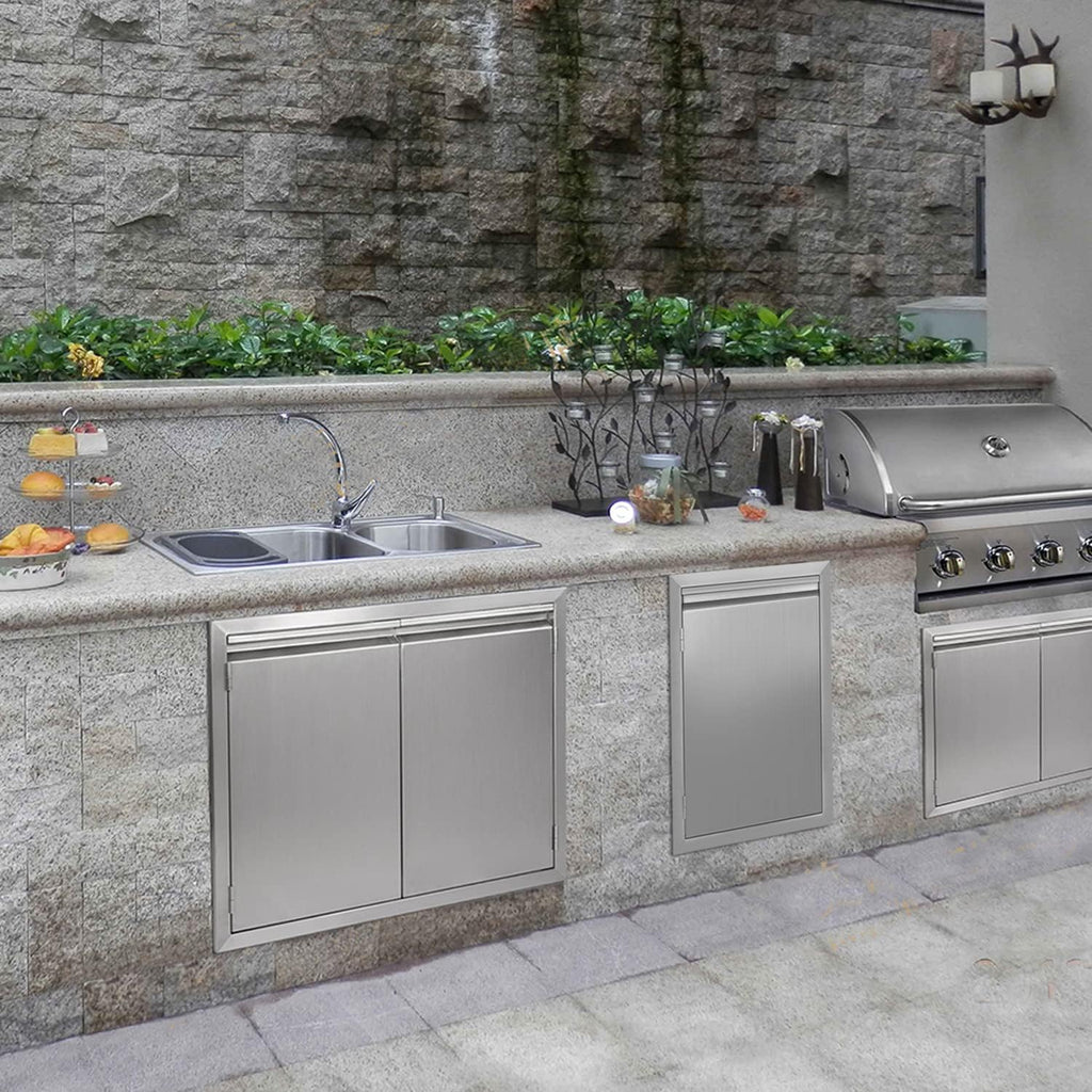 304 Stainless Steel BBQ Access Door E978