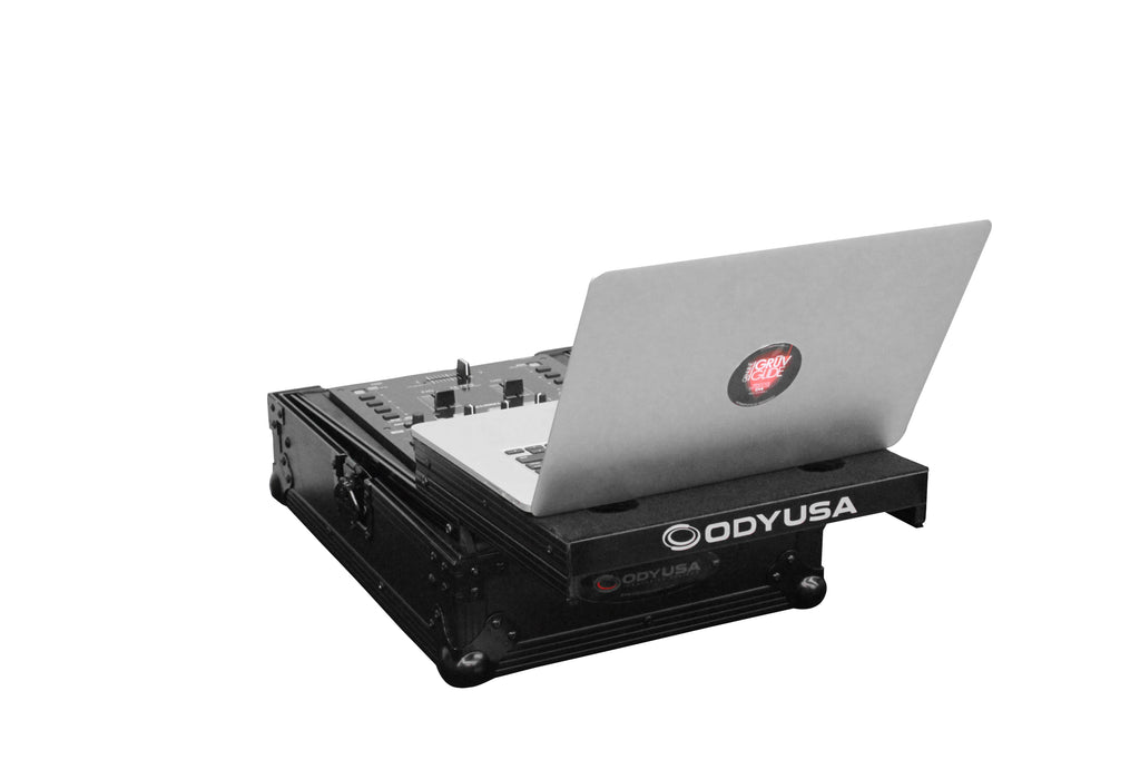 Black Universal 10-Inch DJ Mixer Glide Case S2157