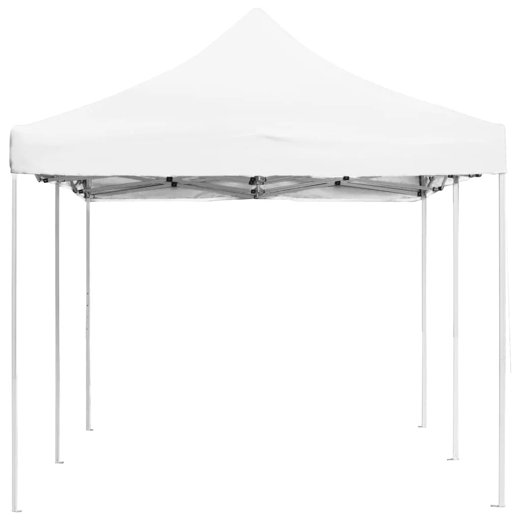 19.7'x9.8' White Aluminum Folding Party Tent Q70678